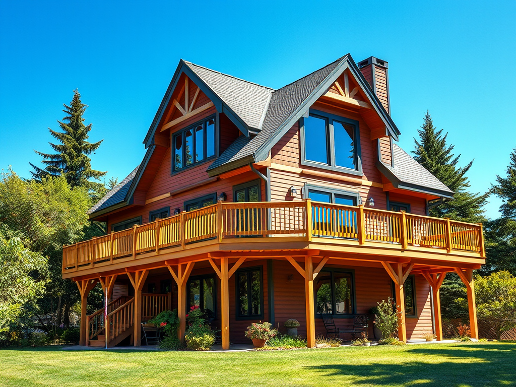 Exterior deck painting service in Ontario improving outdoor living space.