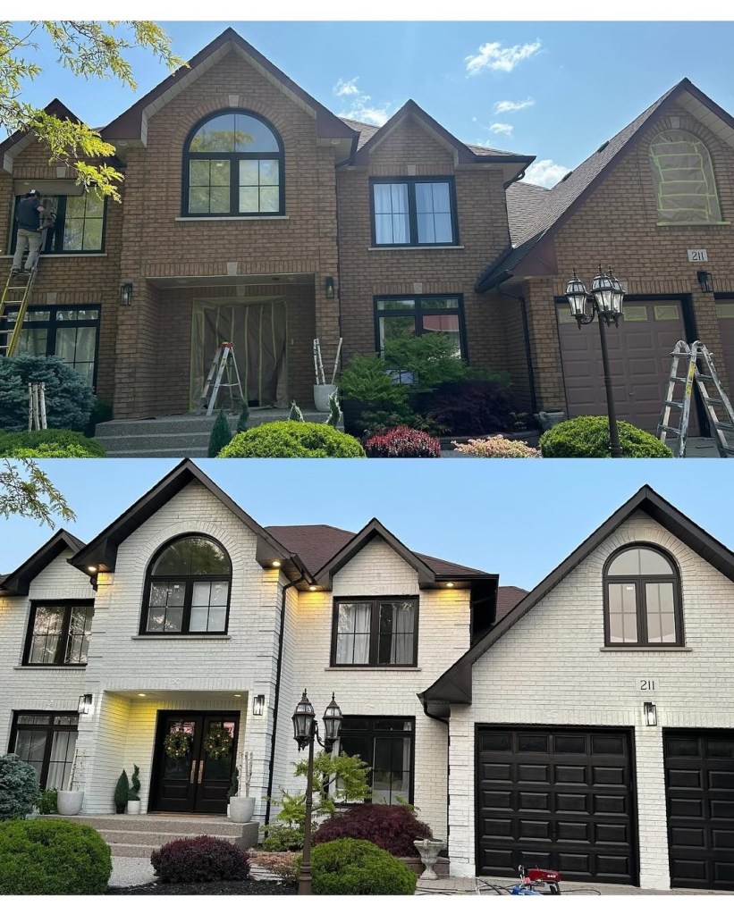 brick staining in Toronto